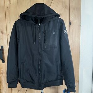NWT - Hurley Men's Black Performance Jacket